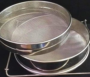 Double Honey Strainer – 9″